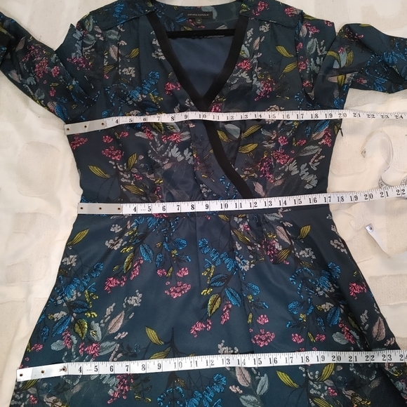 Banana Republic floral maxi dress size 14 - Picture 12 of 13